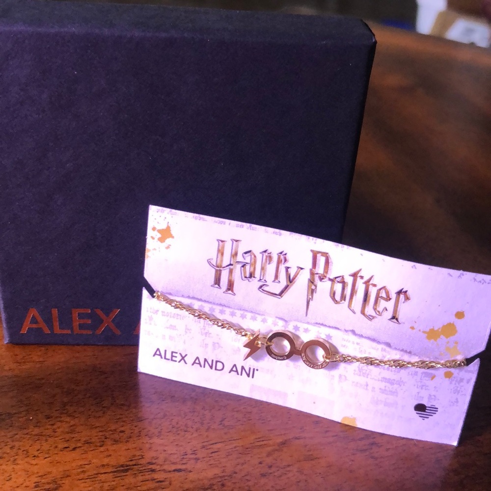 Alex and Ani Harry Potter pull chain bracelet